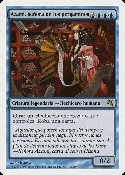 Azami, señora de los pergaminos