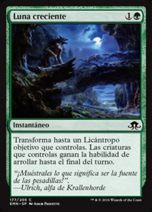 Luna creciente