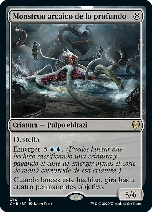 Monstruo arcaico de lo profundo