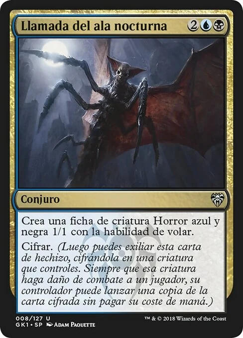 Llamada del ala nocturna