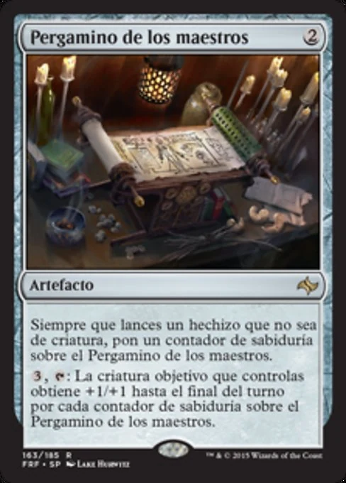 Pergamino de los maestros