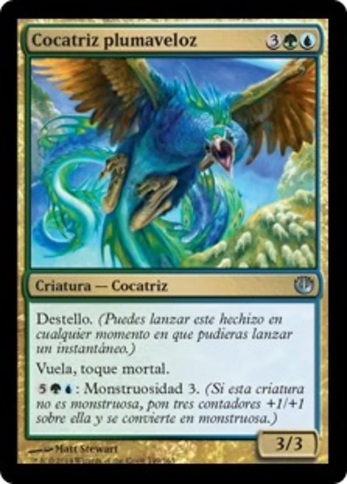 Cocatriz plumaveloz