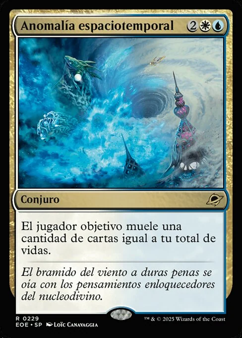 Anomalía espaciotemporal