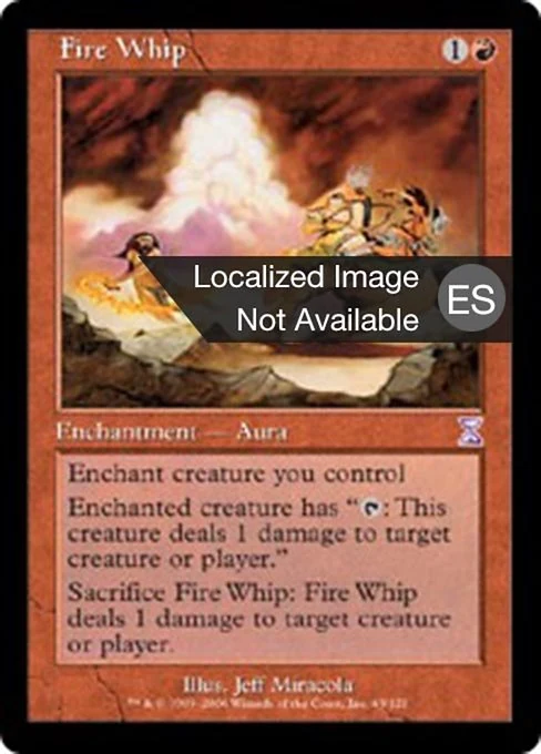 Látigo de fuego