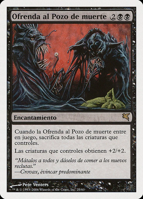 Ofrenda al Pozo de muerte
