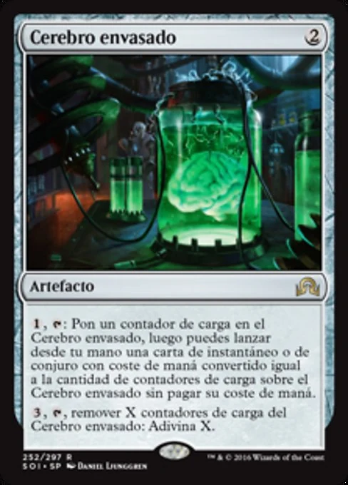 Cerebro envasado
