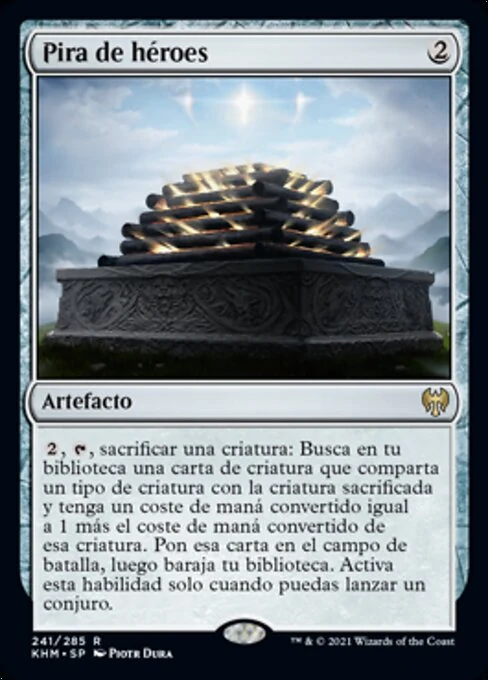Pira de héroes