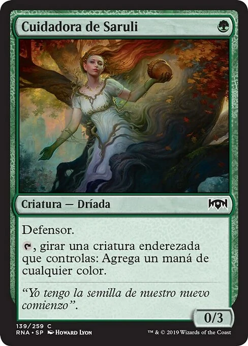 Cuidadora de Saruli