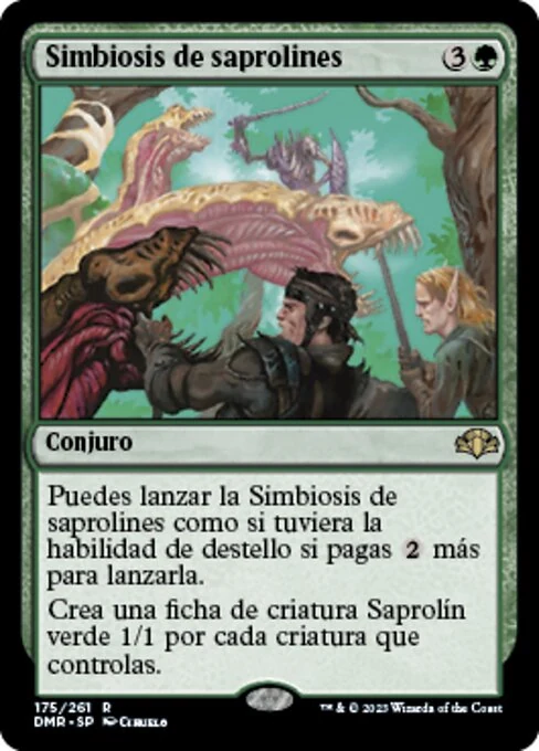 Simbiosis de saprolines