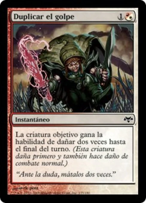 Duplicar el golpe