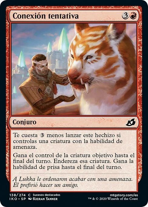 Conexión tentativa