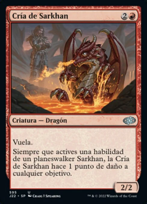 Cría de Sarkhan