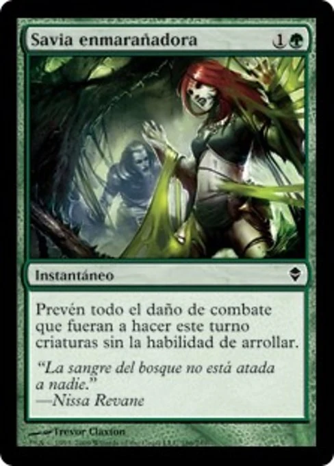 Savia enmarañadora
