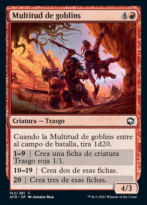 Multitud de goblins