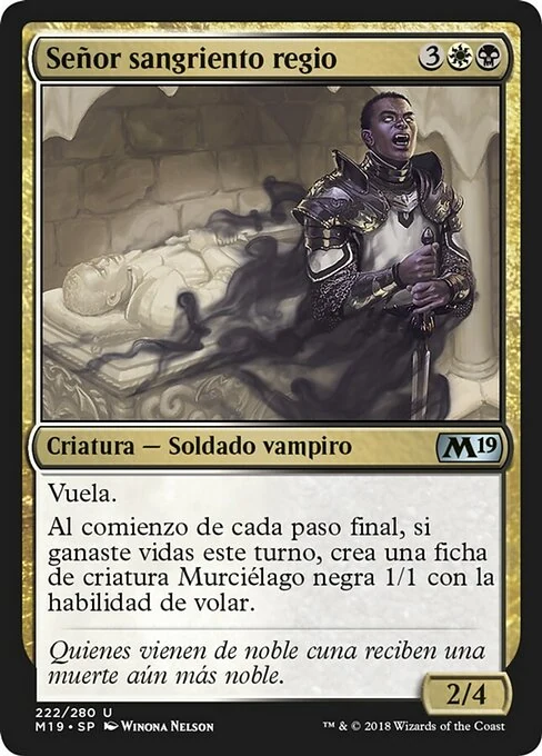 Señor sangriento regio