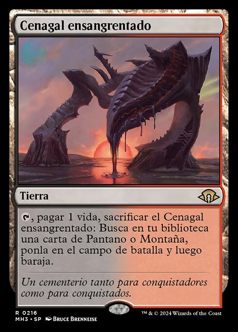 Cenagal ensangrentado