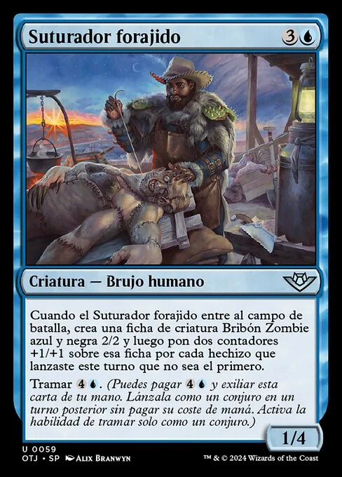 Suturador forajido