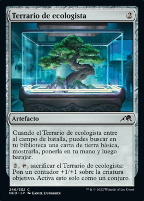 Terrario de ecologista