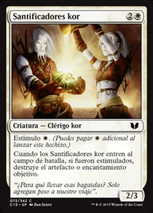 Santificadores kor