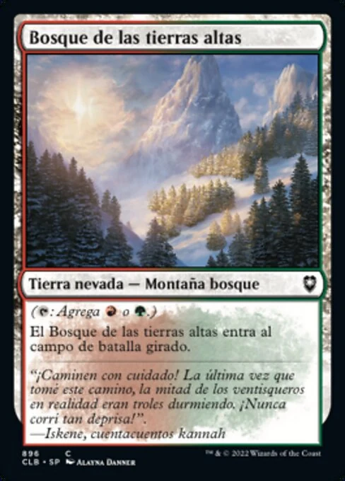 Bosque de las tierras altas