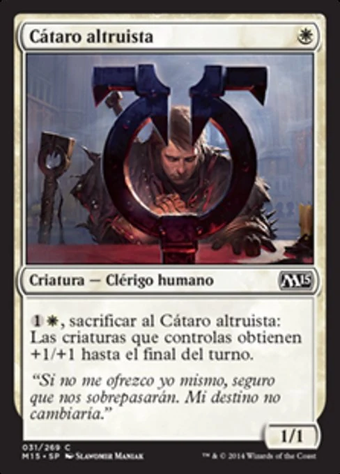 Cátaro altruista