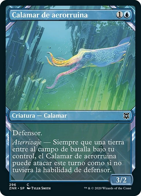 Calamar de aerorruina