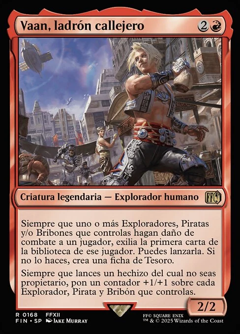 Vaan, ladrón callejero
