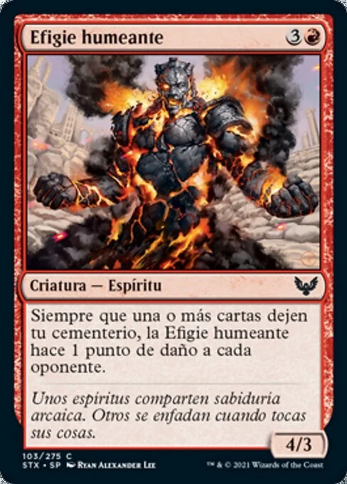 Efigie humeante