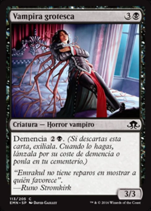 Vampira grotesca