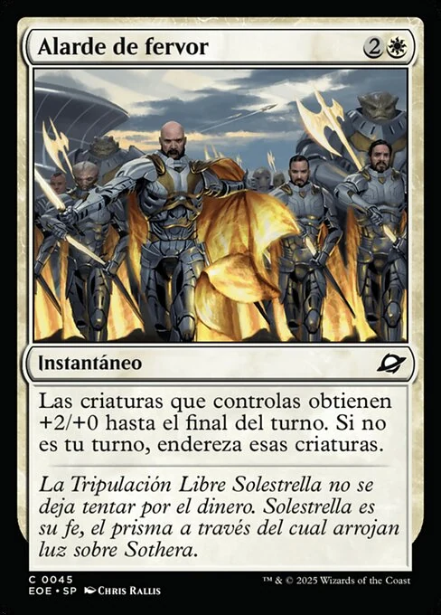 Alarde de fervor