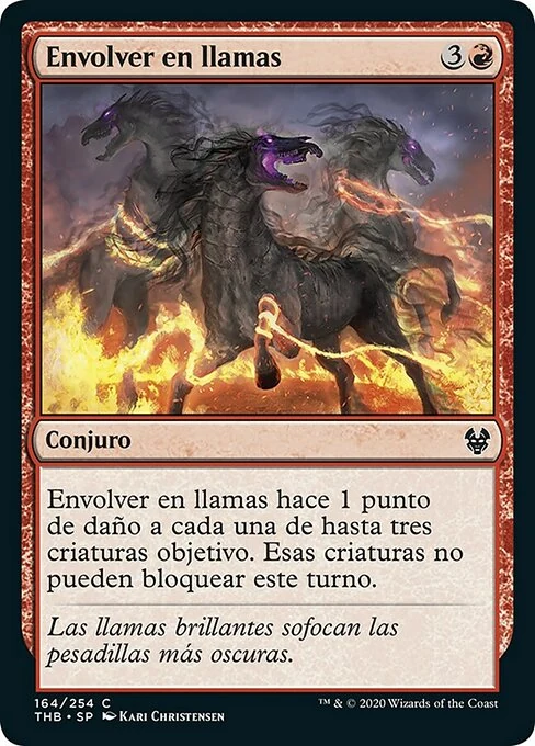 Envolver en llamas