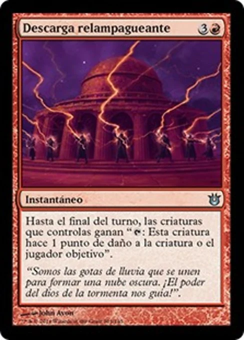 Descarga relampagueante