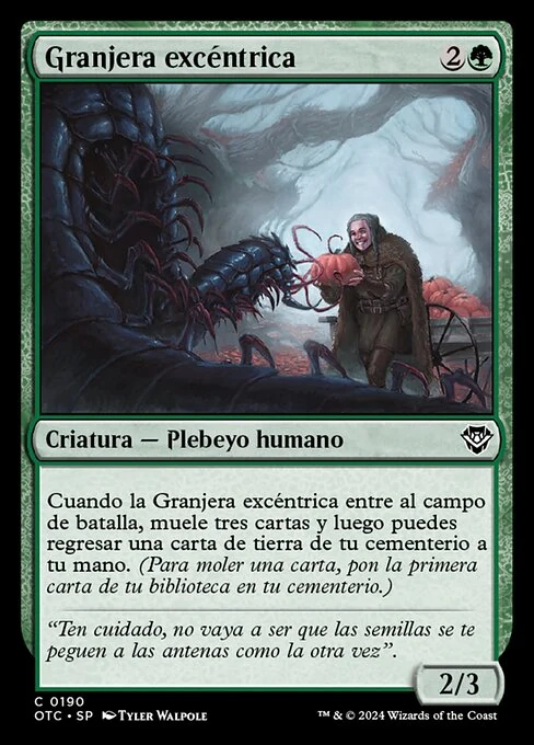 Granjera excéntrica