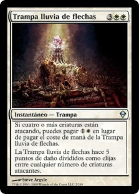 Trampa lluvia de flechas