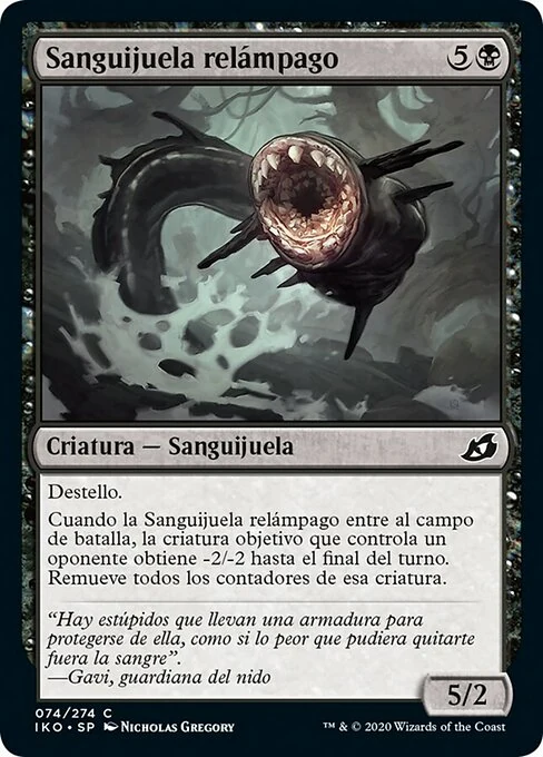 Sanguijuela relámpago