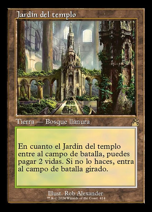 Jardín del templo