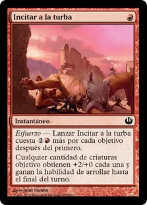 Incitar a la turba