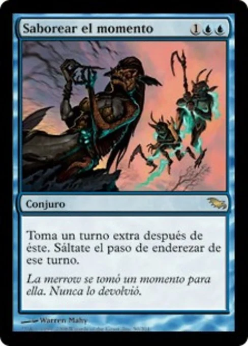 Saborear el momento