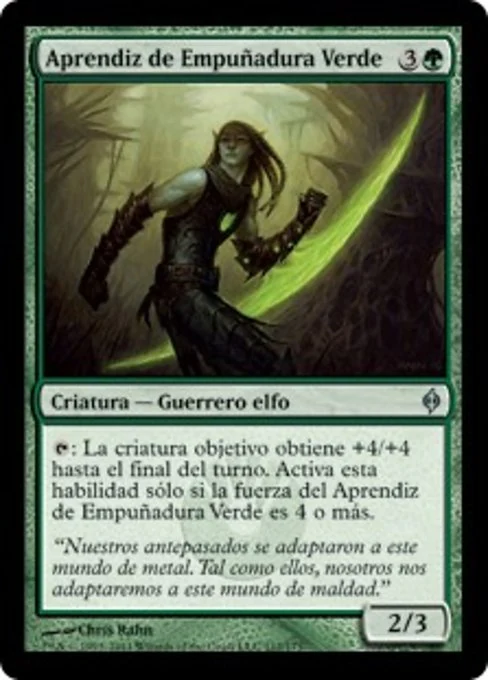 Aprendiz de Empuñadura Verde