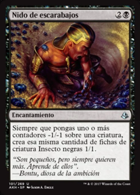 Nido de escarabajos