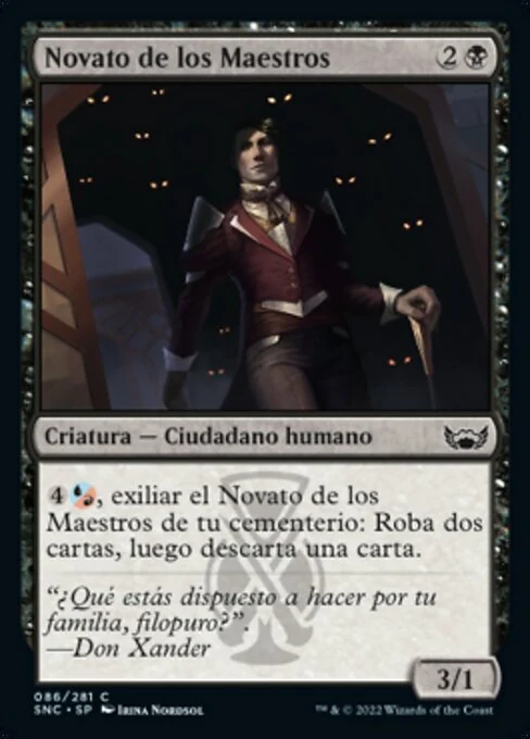 Novato de los Maestros