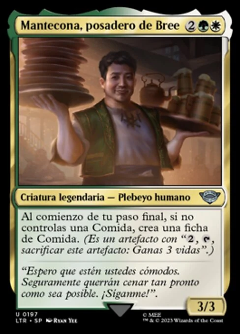 Mantecona, posadero de Bree