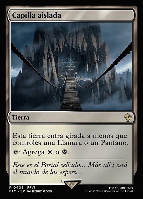 Capilla aislada