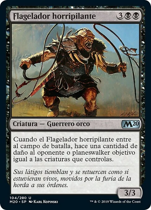 Flagelador horripilante