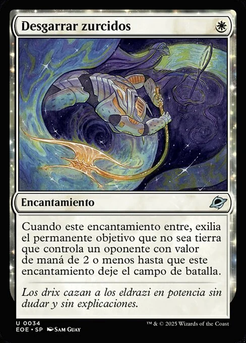 Desgarrar zurcidos
