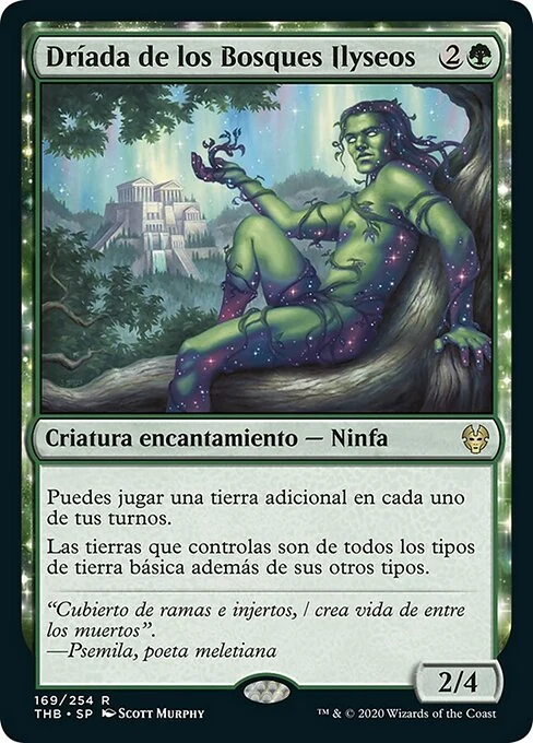 Dríada de los Bosques Ilyseos