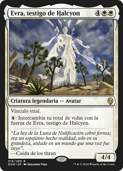 Evra, testigo de Halcyon