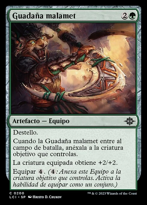 Guadaña malamet