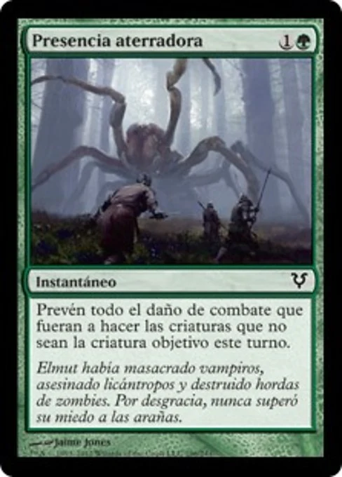Presencia aterradora