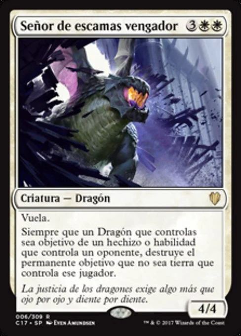 Señor de escamas vengador